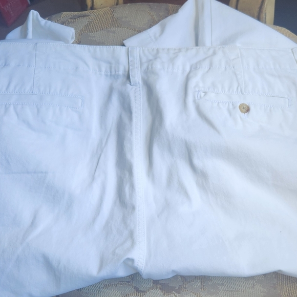 LRL White cotton newbury crop pants - Picture 3 of 10